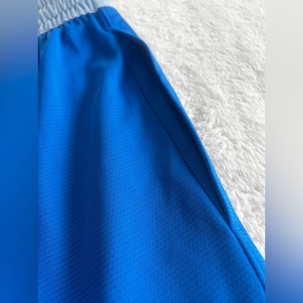 Nike Mens Sz M Blue Color block Dri-fit Crossover Basketball Shorts - Picture 9 of 16